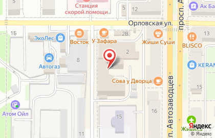 Студия красоты Преображение в Челябинске на карте