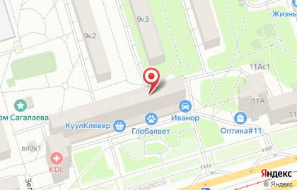 Ателье Мода Авангард на Преображенской площади на карте