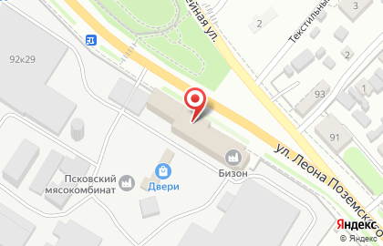 Торгово-производственная компания Псковмясопром на карте