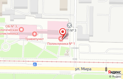 Медсанчасть Северсталь Ортопедическое отделение стоматологии на карте