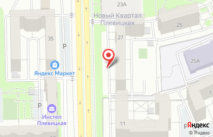 Киоск по продаже кондитерских и хлебобулочных изделий в Центральном районе на карте