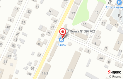 Магазин кондитерских изделий Пирожникофф в Воронеже на карте
