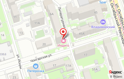 Салон красоты ИНДИГО на карте