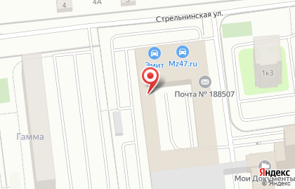 Автосервис Эмит на карте
