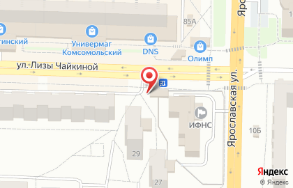 Пекарня-кондитерская Testo в Комсомольском районе на карте
