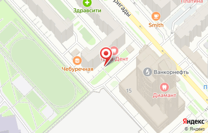 Мечта, блинная на карте