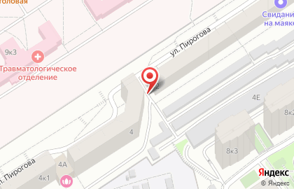 Компания Строительные технологии на улице Пирогова на карте