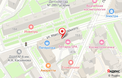 Магазин необычных подарков Карамба на улице Максима Горького на карте