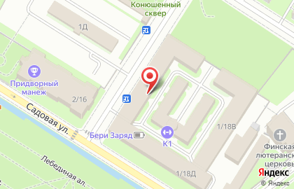 Частная школа Top IT School на карте