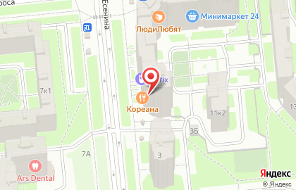 Кафе Арго в Выборгском районе на карте