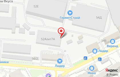 Торгово-производственная компания Строитель на Пеше-Стрелецкой улице на карте