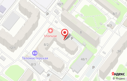 Служба противопожарной безопасности Крастек на карте