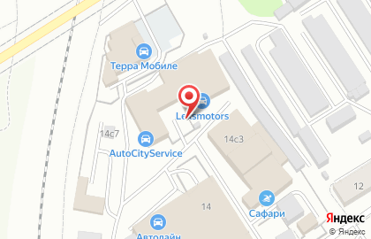 Автосалон СеверЛада на карте