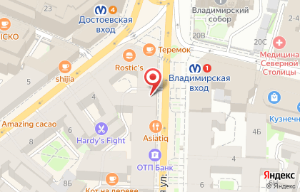 Имидж-студия ЮГ и Компания на Большой Московской улице на карте