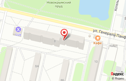 Торгово-промышленная компания Б-м-е на улице Генерала Панфилова на карте