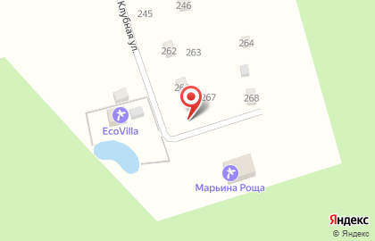 База отдыха Марьина Роща на карте