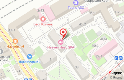Мини-гостиница Брусника в Красносельском районе на карте