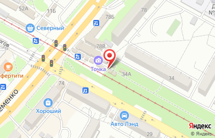 Магазин хлебобулочных изделий Пекарь в Краснооктябрьском районе на карте