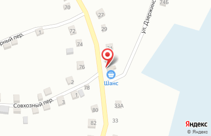 Продовольственный магазин Шанс на улице Войкова на карте