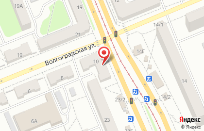 Магазин Зоомир на Волгоградской улице на карте
