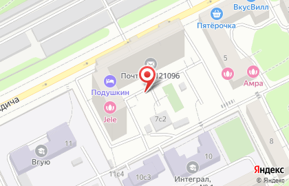Почтовое отделение №121096 на карте
