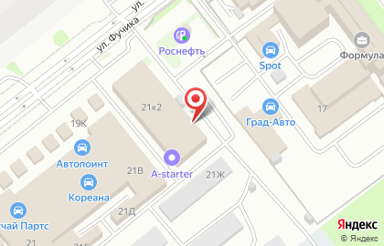 Автомойка в Санкт-Петербурге на карте
