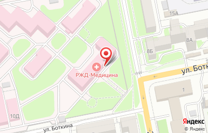 Банкомат, Банк ВТБ 24, ЗАО, Свердловский район на улице Боткина на карте