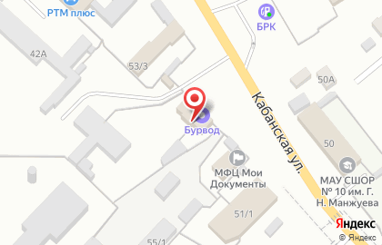 ООО Бурвод в Советском районе на карте