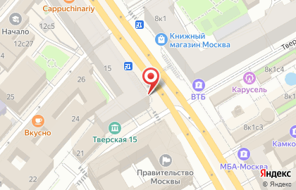 Магазин цветов в Москве на карте