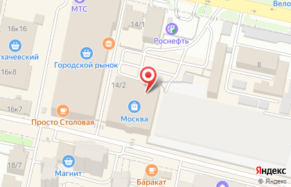 Чайхана на улице Тухачевского на карте