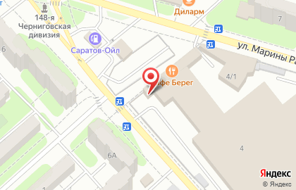 Магазин автозапчастей Автостоп на улице Марины Расковой на карте