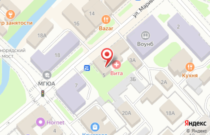 Центр Правовой Защиты на улице Марии Ульяновой на карте