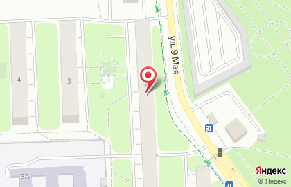 Автошкола Учебного центра Спутник на улице 9 Мая на карте