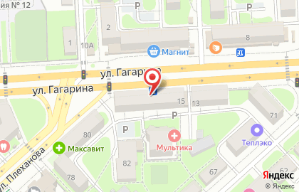 Пекарня Хлебница в Правобережном районе на карте
