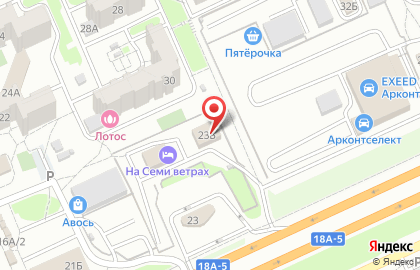 СнабКом в Дзержинском районе на карте