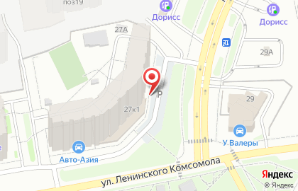 Мебельный салон Viva на улице Ленинского Комсомола на карте