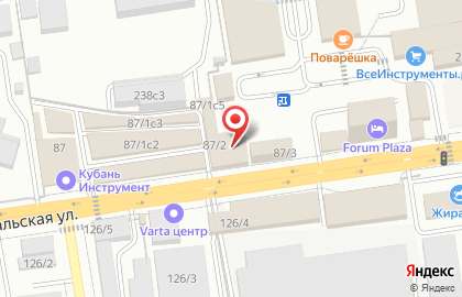 Торговая компания на Уральской улице на карте