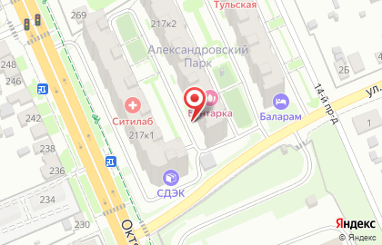 Магазин продуктов в Туле на карте