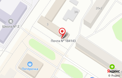 Почта Банк в Мурманске на карте