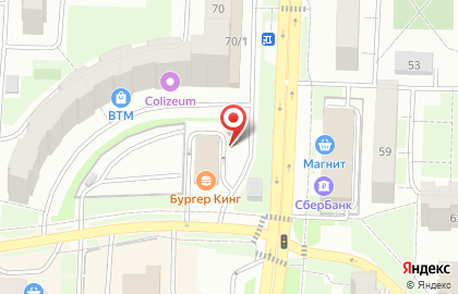 Автостоянка в Уфе на карте