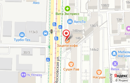 Строительная компания Квартал на Московской улице на карте