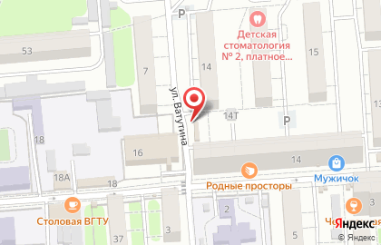 Автомат по продаже питьевой воды Артезианский источник-Воронеж в Политехническом переулке на карте