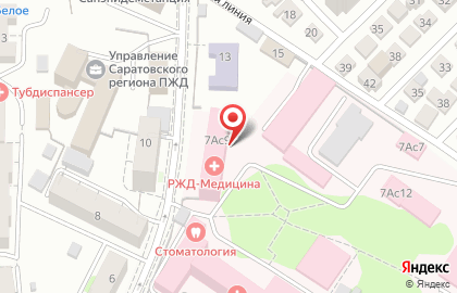 Центр пластической хирургии в Октябрьском районе на карте