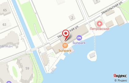 Ресторан SUNPARK grill bar на карте