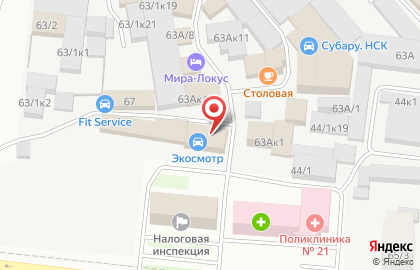 Оптовая фирма Сибторг на площади Карла Маркса на карте