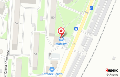 Продовольственный магазин Домашний на Белорусской улице на карте
