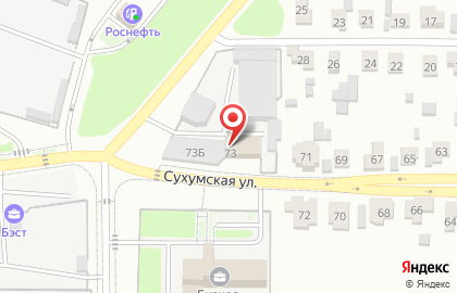 Профессионал на Сухумской улице на карте