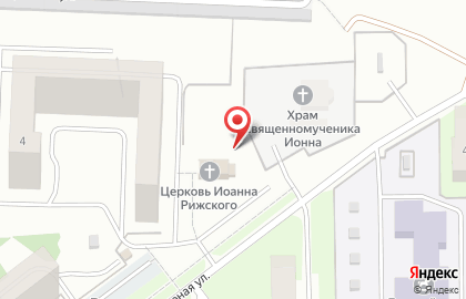 Храм священномученика Иоанна архиепископа Рижского и Пензенского на карте