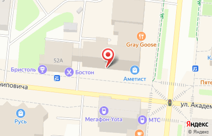 Супермаркет цифровой и бытовой техники DNS на проспекте Ленина на карте