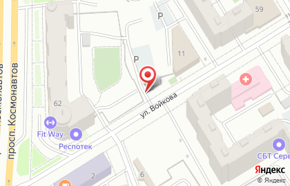 Автостоянка в Екатеринбурге на карте